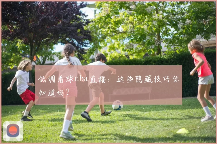 低调看球nba直播，这些隐藏技巧你知道吗？